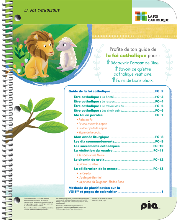 Catholic Faith Learning Guide, Grades 1-2